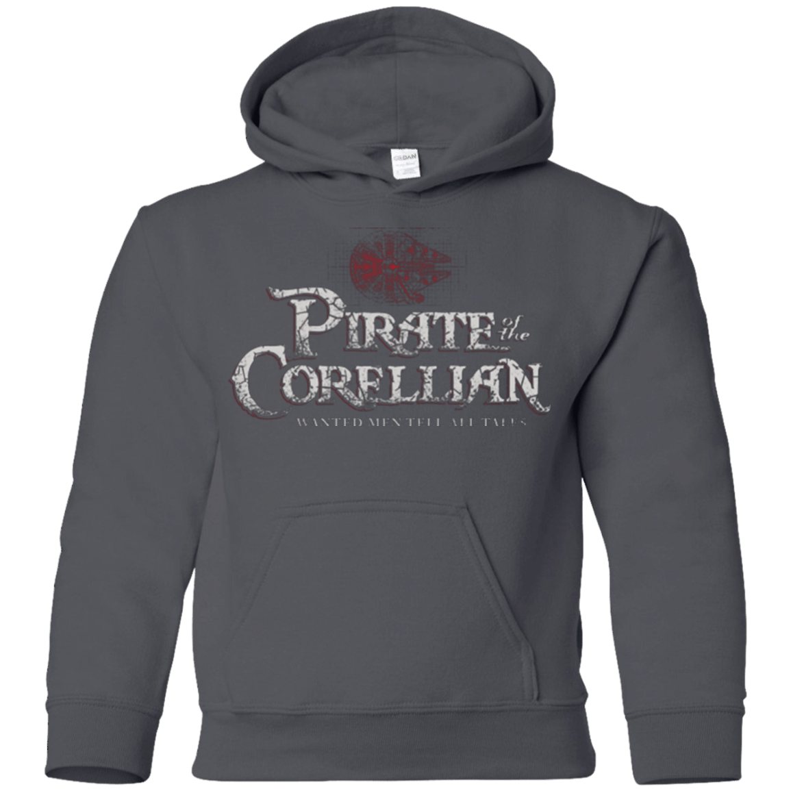 Sweatshirts Charcoal / YS Pirate of the Corellian Youth Hoodie