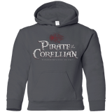 Sweatshirts Charcoal / YS Pirate of the Corellian Youth Hoodie