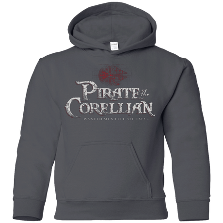 Sweatshirts Charcoal / YS Pirate of the Corellian Youth Hoodie