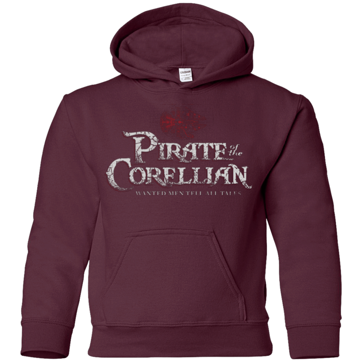 Sweatshirts Maroon / YS Pirate of the Corellian Youth Hoodie