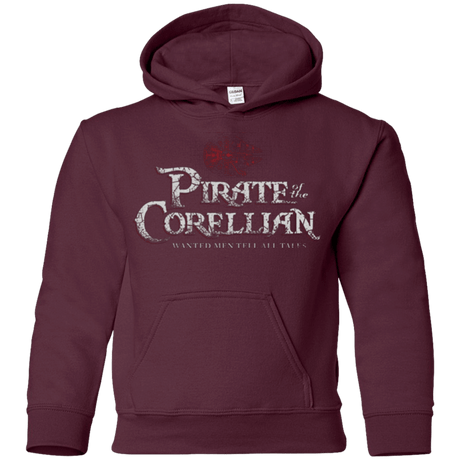 Sweatshirts Maroon / YS Pirate of the Corellian Youth Hoodie