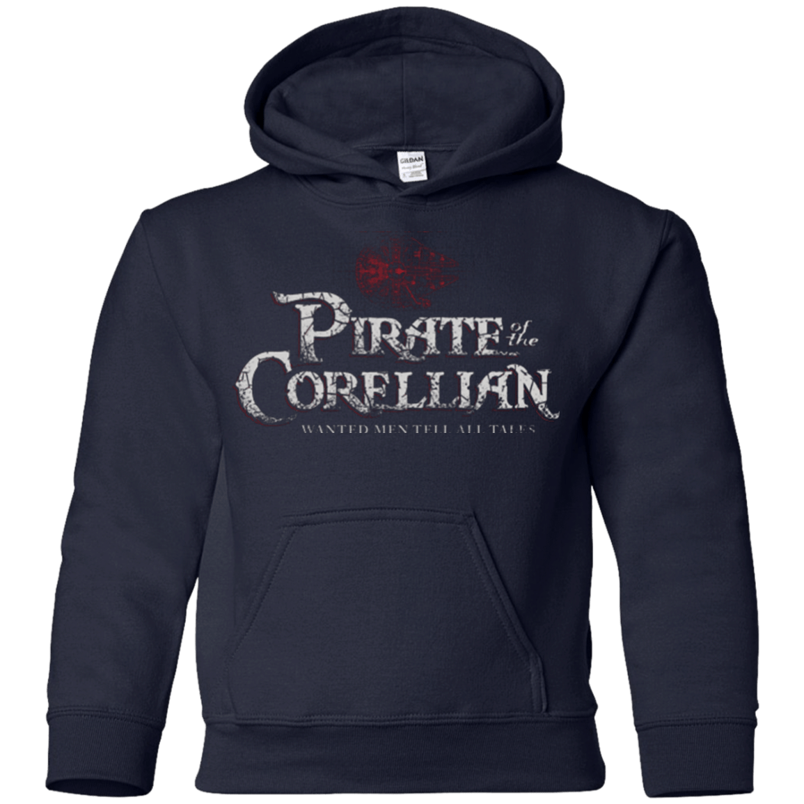 Sweatshirts Navy / YS Pirate of the Corellian Youth Hoodie