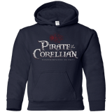 Sweatshirts Navy / YS Pirate of the Corellian Youth Hoodie