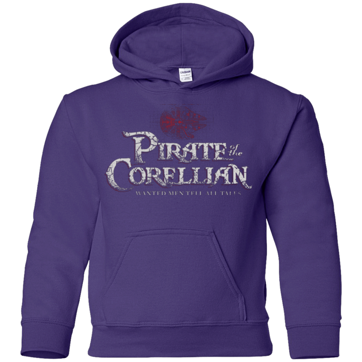 Sweatshirts Purple / YS Pirate of the Corellian Youth Hoodie