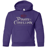 Sweatshirts Purple / YS Pirate of the Corellian Youth Hoodie