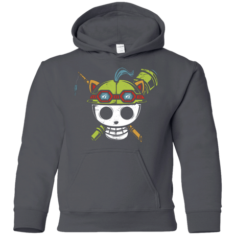 Sweatshirts Charcoal / YS Pirate Scout Youth Hoodie
