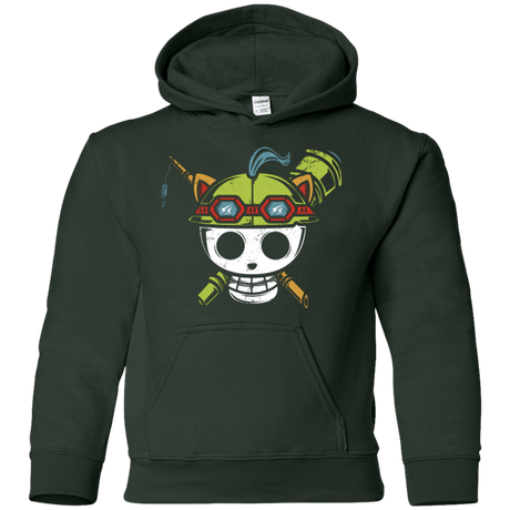 Sweatshirts Forest Green / YS Pirate Scout Youth Hoodie