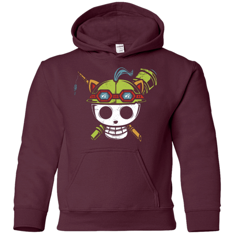 Sweatshirts Maroon / YS Pirate Scout Youth Hoodie
