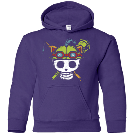 Sweatshirts Purple / YS Pirate Scout Youth Hoodie
