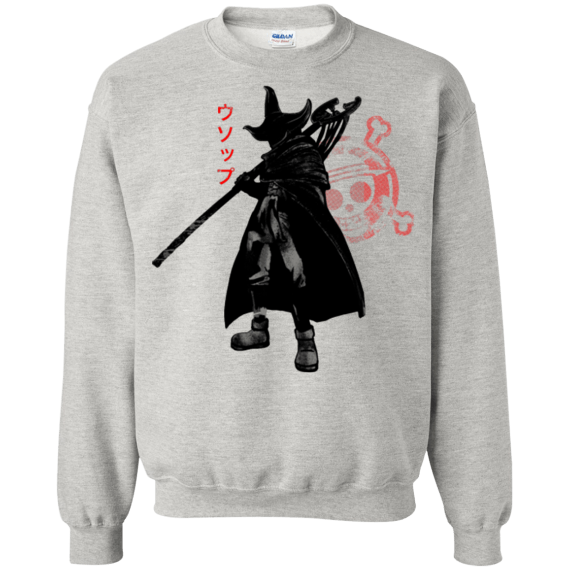 Sweatshirts Ash / Small Pirate sniper Crewneck Sweatshirt