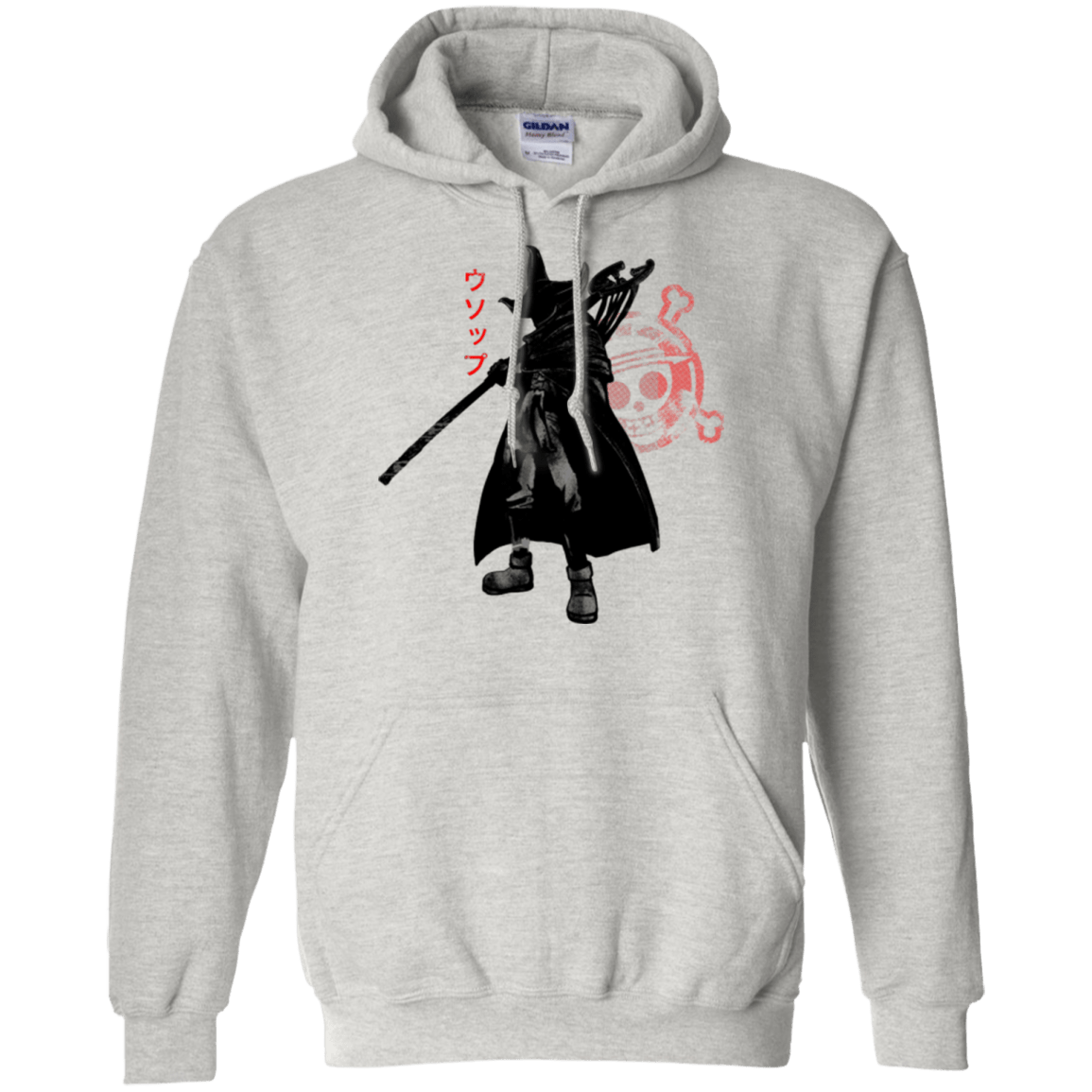 Sweatshirts Ash / Small Pirate sniper Pullover Hoodie