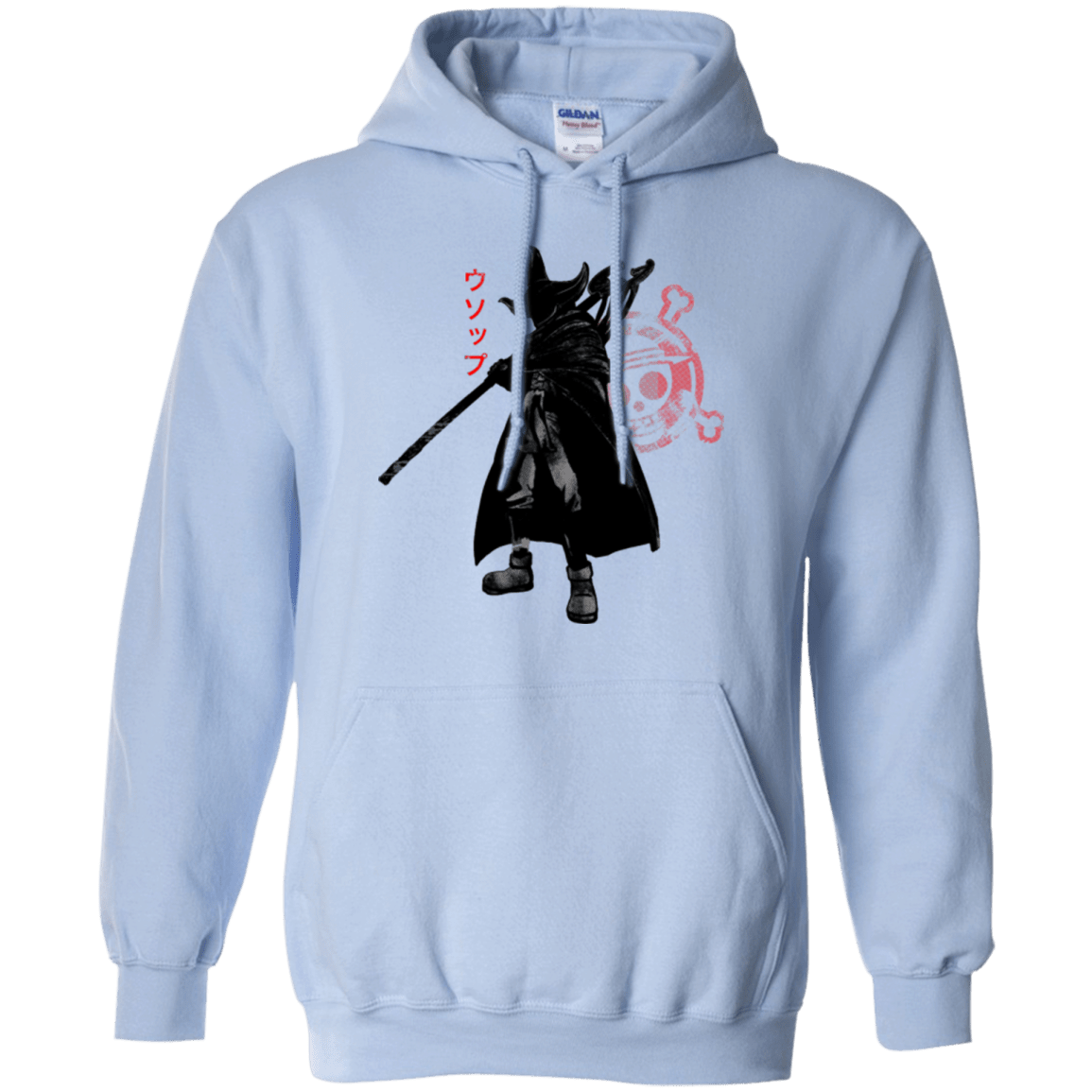 Sweatshirts Light Blue / Small Pirate sniper Pullover Hoodie