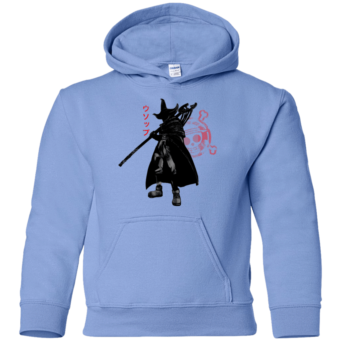 Sweatshirts Carolina Blue / YS Pirate sniper Youth Hoodie
