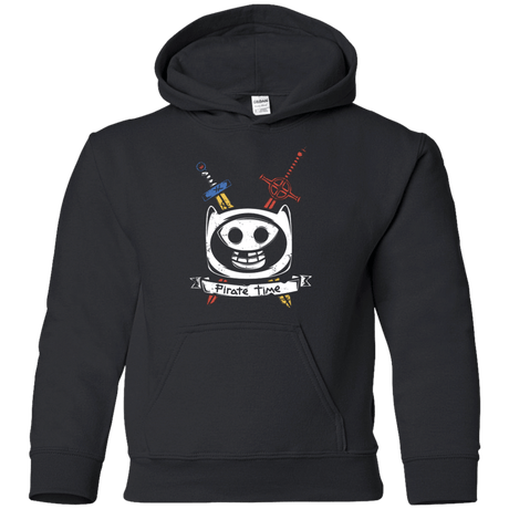 Sweatshirts Black / YS Pirate Time Youth Hoodie