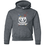Sweatshirts Dark Heather / YS Pirate Time Youth Hoodie