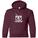 Sweatshirts Maroon / YS Pirate Time Youth Hoodie