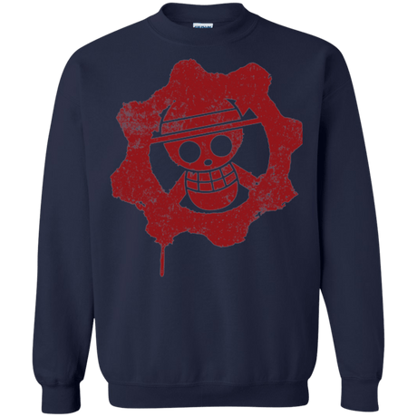 Sweatshirts Navy / Small Pirates of War Crewneck Sweatshirt