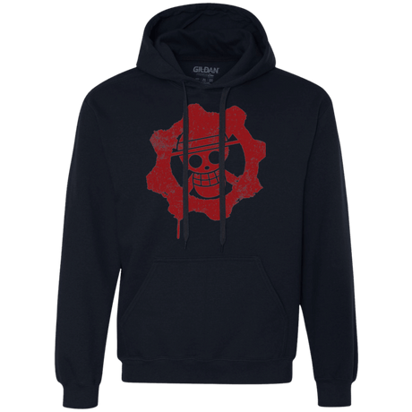 Sweatshirts Navy / Small Pirates of War Premium Fleece Hoodie