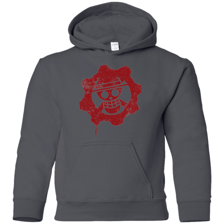 Sweatshirts Charcoal / YS Pirates of War Youth Hoodie