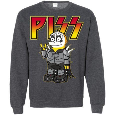 Sweatshirts Dark Heather / S Piss Crewneck Sweatshirt