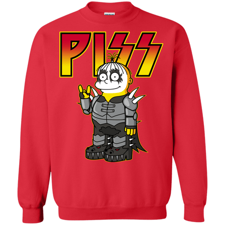 Sweatshirts Red / S Piss Crewneck Sweatshirt