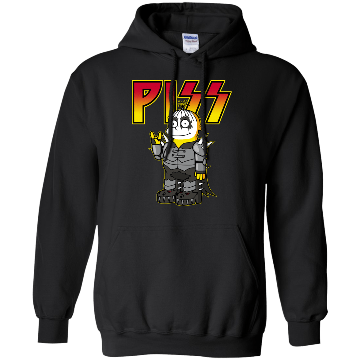Sweatshirts Black / S Piss Pullover Hoodie