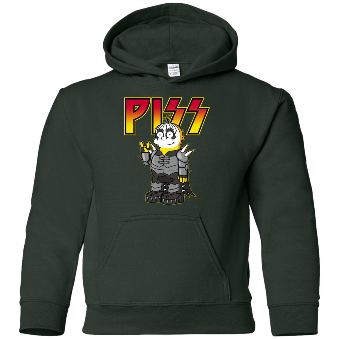 Sweatshirts Forest Green / YS Piss Youth Hoodie