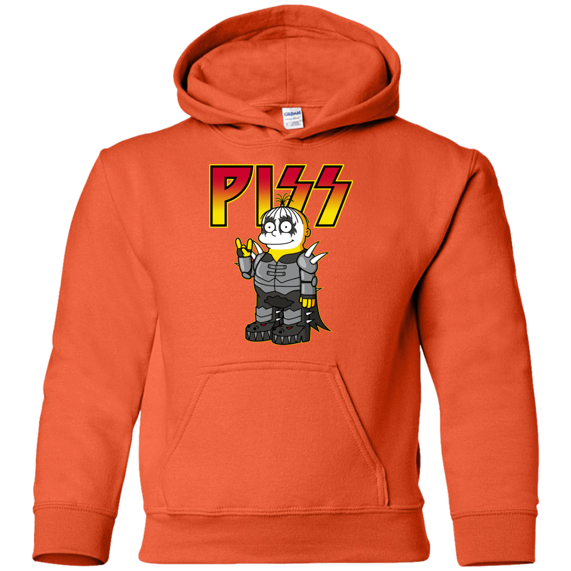 Sweatshirts Orange / YS Piss Youth Hoodie