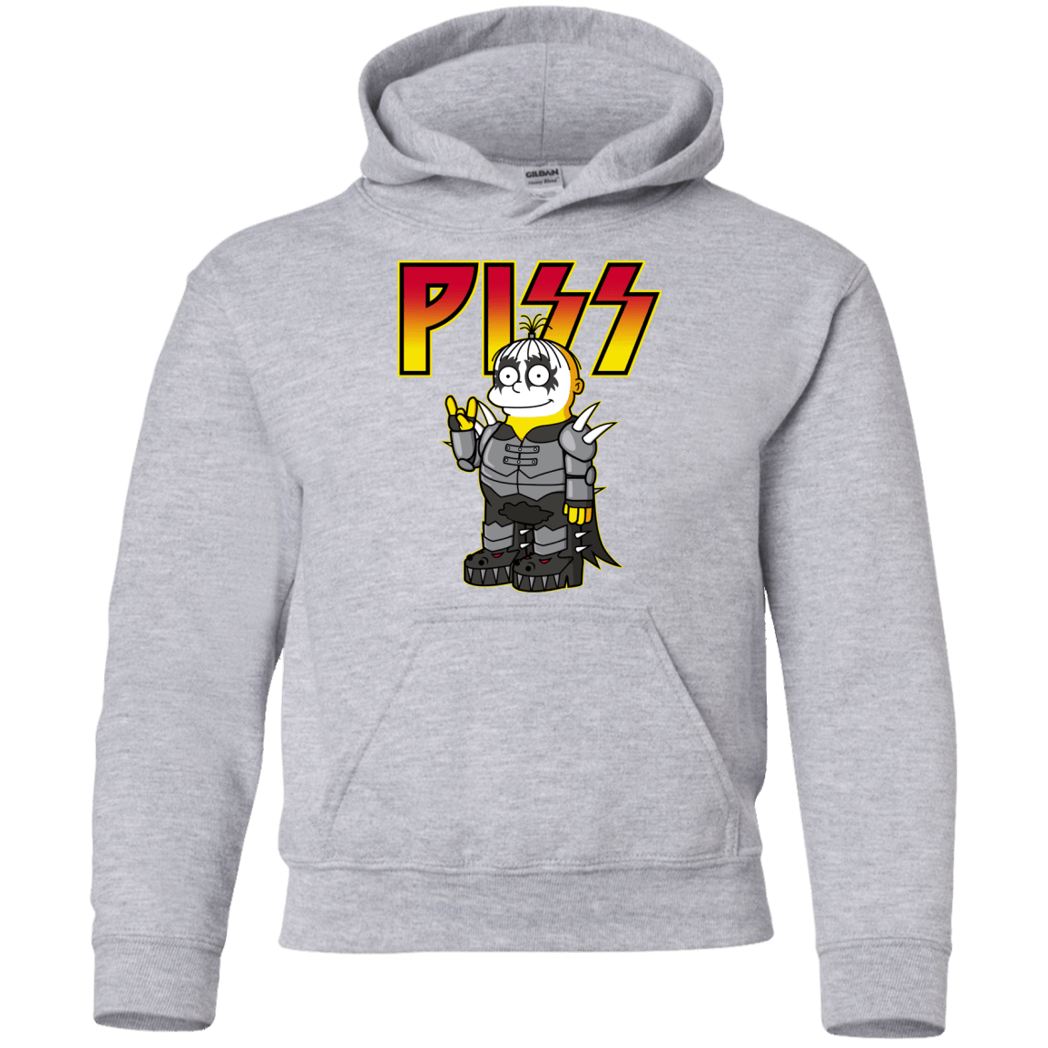 Sweatshirts Sport Grey / YS Piss Youth Hoodie