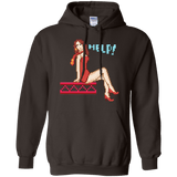 Sweatshirts Dark Chocolate / Small Pixel Pinup Pauline Pullover Hoodie