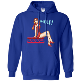 Sweatshirts Royal / Small Pixel Pinup Pauline Pullover Hoodie