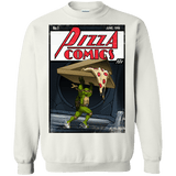 Sweatshirts White / Small Pizza Comics Crewneck Sweatshirt