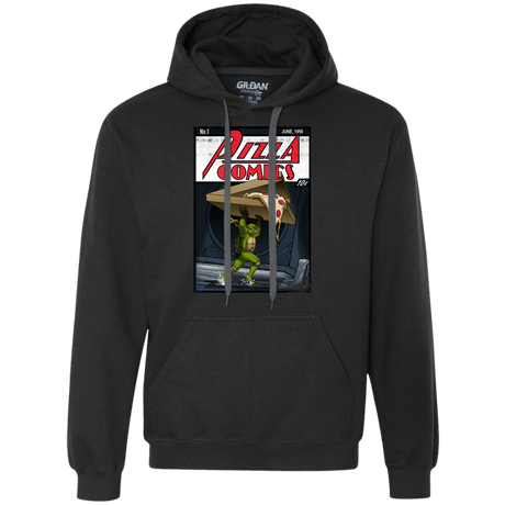 Sweatshirts Black / Small Pizza Comics Premium Fleece Hoodie
