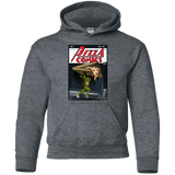 Sweatshirts Dark Heather / YS Pizza Comics Youth Hoodie