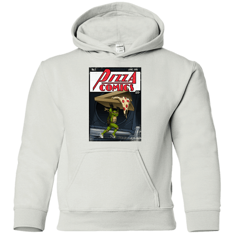 Sweatshirts White / YS Pizza Comics Youth Hoodie