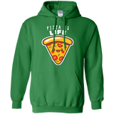 Sweatshirts Irish Green / S Pizza is Life Pullover Hoodie