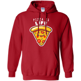 Sweatshirts Red / S Pizza is Life Pullover Hoodie