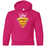 Sweatshirts Heliconia / YS Pizza is Life Youth Hoodie