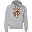 Sweatshirts Sport Grey / Small Pizza Ninjas Premium Fleece Hoodie