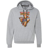 Sweatshirts Sport Grey / Small Pizza Ninjas Premium Fleece Hoodie