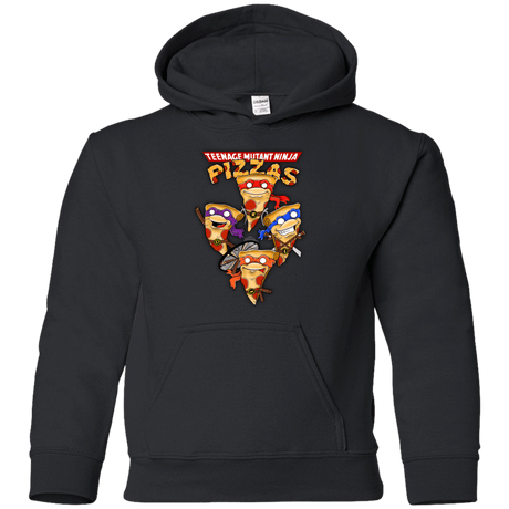 Sweatshirts Black / YS Pizza Ninjas Youth Hoodie