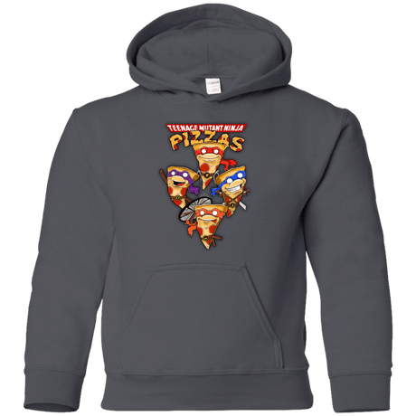 Sweatshirts Charcoal / YS Pizza Ninjas Youth Hoodie