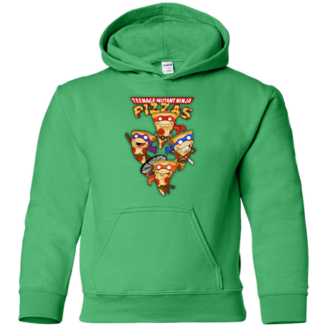 Sweatshirts Irish Green / YS Pizza Ninjas Youth Hoodie