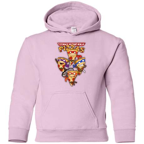 Sweatshirts Light Pink / YS Pizza Ninjas Youth Hoodie