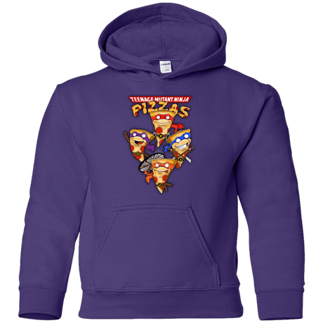 Sweatshirts Purple / YS Pizza Ninjas Youth Hoodie