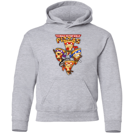 Sweatshirts Sport Grey / YS Pizza Ninjas Youth Hoodie