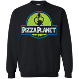 Sweatshirts Black / S Pizza Planet Crewneck Sweatshirt