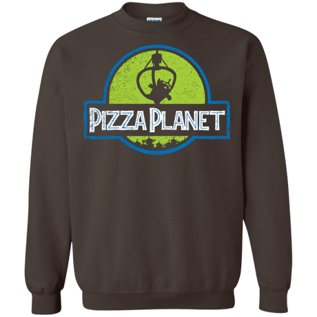 Sweatshirts Dark Chocolate / S Pizza Planet Crewneck Sweatshirt