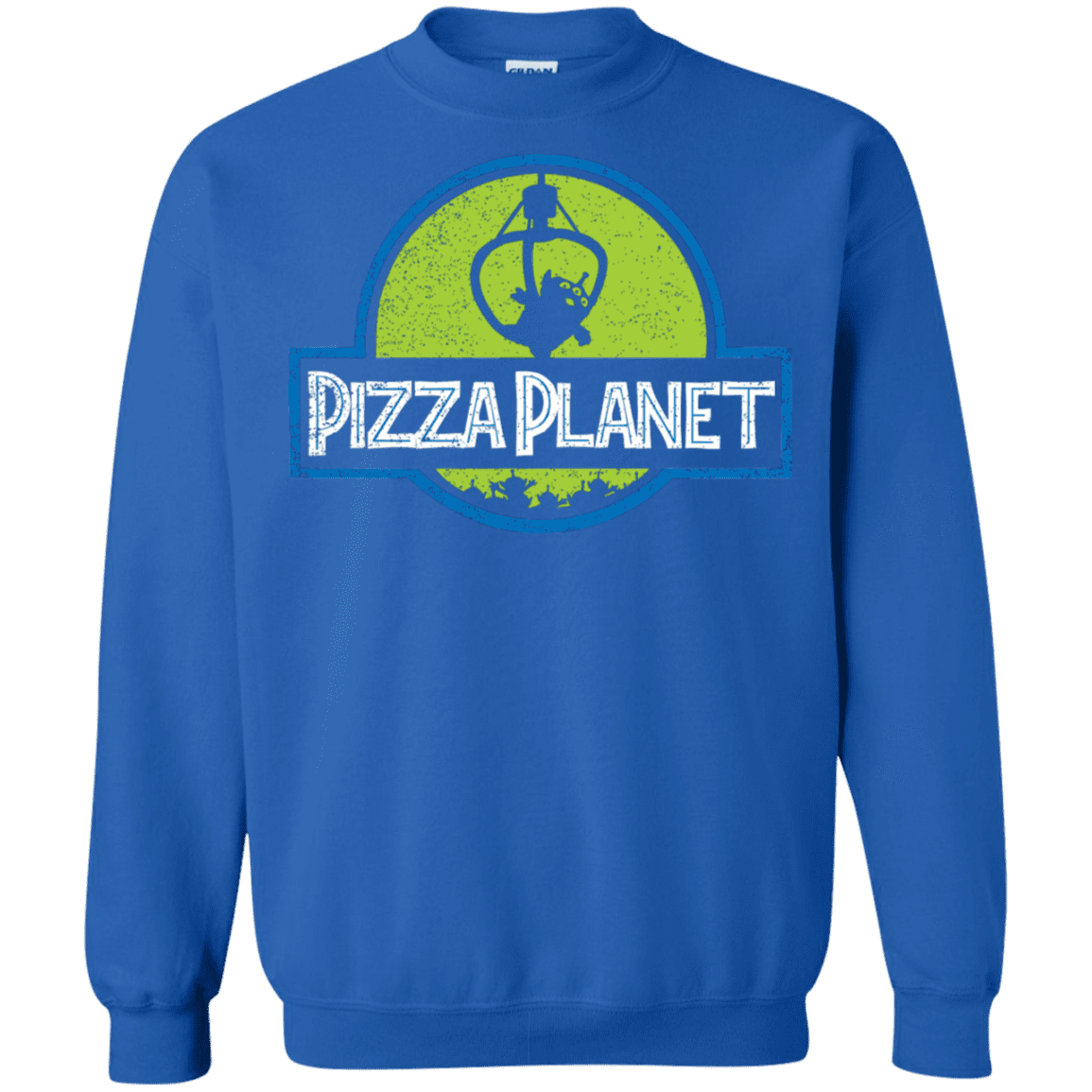 Sweatshirts Royal / S Pizza Planet Crewneck Sweatshirt