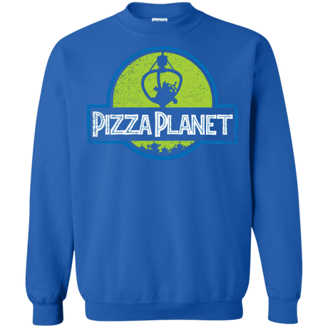 Sweatshirts Royal / S Pizza Planet Crewneck Sweatshirt